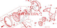 PHARE pour Honda SEVEN FIFTY 750 de 1997