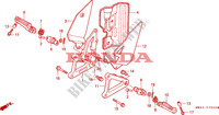 REPOSE PIED pour Honda RC45 RVF 750 de 1995