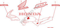AUTOCOLLANTS pour Honda CB 500 50HP de 2002