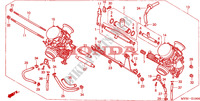 CARBURATEUR(ENS.) pour Honda CB 500 S 34HP de 2002