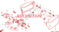 COUVERCLES LATERAUX pour Honda VALKYRIE 1500 F6C de 2003