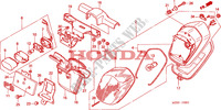 FEU ARRIERE(2) pour Honda VALKYRIE 1500 F6C de 2003