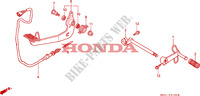PEDALE pour Honda VALKYRIE 1500 F6C DELUXE de 2003