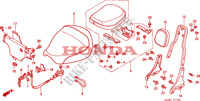 SELLE pour Honda VALKYRIE 1500 F6C CRUISER de 2002