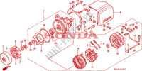 ALTERNATEUR pour Honda VALKYRIE 1500 F6C TOURER de 2000
