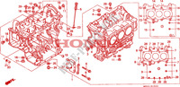 BLOC CYLINDRES pour Honda VALKYRIE 1500 F6C de 1998