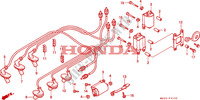 BOBINE D'ALLUMAGE pour Honda VALKYRIE 1500 F6C TOURER de 1998