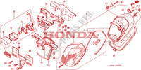 FEU ARRIERE(1) pour Honda VALKYRIE 1500 F6C TOURER de 2000