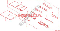 OUTILS(2) pour Honda VALKYRIE 1500 F6C TOURER de 2000