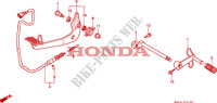 PEDALE pour Honda 1500 F6C de 2000