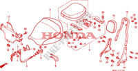 SELLE pour Honda VALKYRIE 1500 F6C de 2000