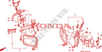 CONDUIT DE REFROIDISSEMENT pour Honda GL 1500 GOLD WING ASPENCADE 20éme de 1995