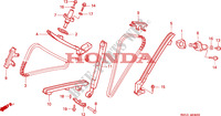 CHAINE DE DISTRIBUTION   TENDEUR pour Honda SHADOW 750 de 1996