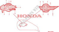 MARQUE(1) pour Honda SHADOW 750 de 1996