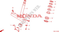 TE DE FOURCHE pour Honda SHADOW 750 de 1996