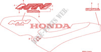 AUTOCOLLANTS pour Honda NTV 650 de 1995