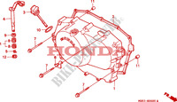 CARTER MOTEUR DROIT pour Honda VT SHADOW 600 34HP de 1995