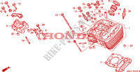 CULASSE(AVANT) pour Honda VLX SHADOW 600 de 1994