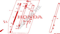 FOURCHE pour Honda STEED 400 de 1997