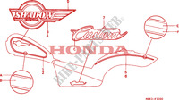 MARQUE(1) pour Honda VT SHADOW 600 34HP de 1995