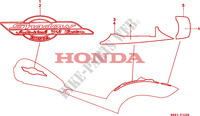 MARQUE(7) pour Honda VT SHADOW 600 34HP de 1996
