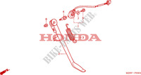 BEQUILLE(2) pour Honda VLX SHADOW 600 2 TONE de 1999
