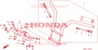 GUIDON   TE DE FOURCHE (1) pour Honda VT SHADOW 600 de 1997