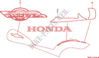 MARQUE(1) pour Honda VT SHADOW 600 de 1997