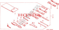 OUTIL pour Honda VLX SHADOW 600 2 TONE de 1999