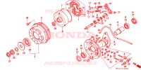 TAMBOUR DE FREIN ARRIERE pour Honda TRX 200 FOURTRAX D de 1993