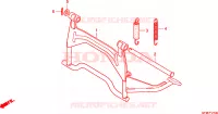 BEQUILLE pour Honda LEAD 110 de 2009