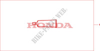 COLLE POUR POIGNEES CHAUFFANTES pour Honda 125 VARADERO DE LUXE de 2009