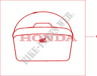 SAC INTERIEUR DE TOP CASE pour Honda 125 VARADERO de 2009