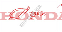ANTIVOL HONDA U LOCK 120/340 HAC pour Honda S WING 125 FES ABS E de 2011