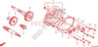 BOITE DE VITESSES pour Honda SH 125 S TOP CASE de 2007