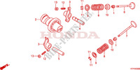 ARBRE A CAMES   SOUPAPE pour Honda SH 125 R, FREIN ARRIERE TAMBOUR, TOP BOX de 2010