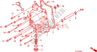 CARTER MOTEUR DROIT pour Honda SH 125 D REAR DRUM BRAKE de 2009