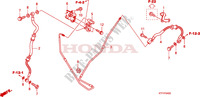 DURITE DE FREIN AR./TUYAU DE FREIN(SH125/R/150/R) pour Honda SH 125 REAR DISK BRAKE AND TOP BOX de 2010