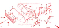 SILENCIEUX D'ECHAPPEMENT pour Honda SH 150 REAR BRAKE DISK de 2009