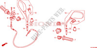 COMMODO   CABLE   RETROVISEUR pour Honda SH 125 TOP CASE de 2011