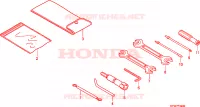 OUTIL pour Honda SH 300 SPC 3ED de 2008