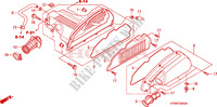 FILTRE A AIR pour Honda SH 300 ABS TOP BOX de 2010
