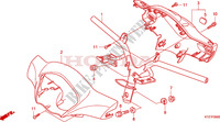 GUIDON   CARENAGE pour Honda PES 150 INJECTION SPECIAL de 2007