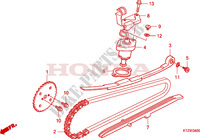 CHAINE DE DISTRIBUTION   TENDEUR pour Honda PES 125 INJECTION SPORTY SPECIAL de 2010