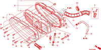 FILTRE A AIR pour Honda REFLEX 250 SPORT de 2008