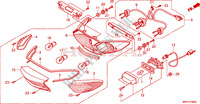 FEU ARRIERE pour Honda XL 1000 VARADERO de 2011