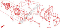 POMPE A EAU (CBF600S8/SA8/N8/NA8) pour Honda CBF 600 FAIRING ABS de 2008