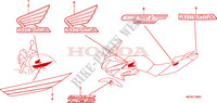 AUTOCOLLANTS pour Honda CBF 600 FAIRING ABS de 2009