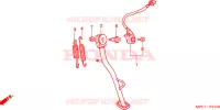 BEQUILLE pour Honda FMX 650 FUNMOTO 34HP de 2005