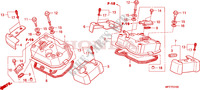 COUVRE CULASSE pour Honda SHADOW VT 750 de 2010